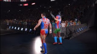 WWE 2K22 My Rise Wwe Friday Night SmackDown Tag Team  Match Up James Falcon  &  Dom