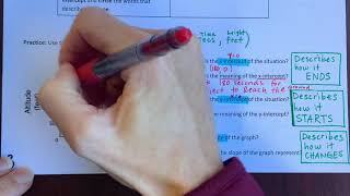 Unit 3B: Video #2 - Graphing and Key Features (Real World)