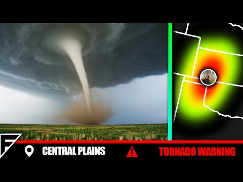 Tornado Warning In Oklahoma Now! - LIVE STORM CHASER - YouTube
