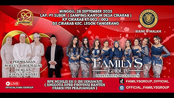 Live Familys Group Edisi Kp Cirarab Legok - Tangerang | Minggu 28 September 2025 | MALAM