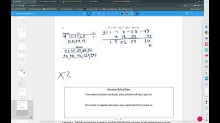 College Algebra Unit 3.3 Notes Rational Roots Theorem Day 2 2023