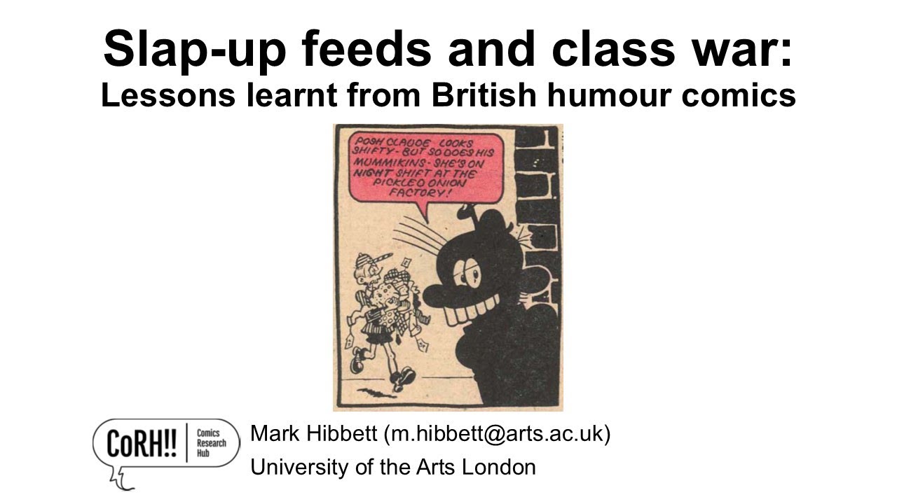 Slap-up feeds and class war: lessons learnt from British humour comics