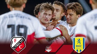 Samenvatting Jong Fc Utrecht - Rkc Waalwijk 12-09-2025