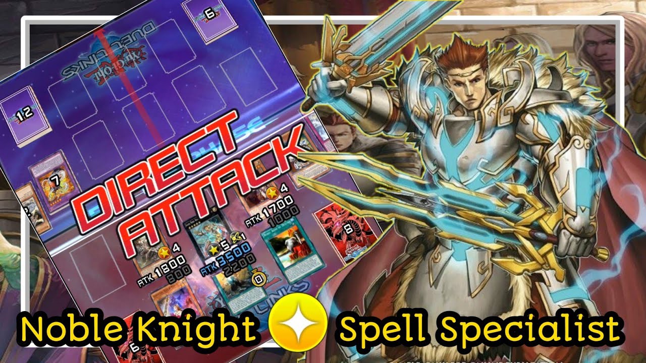 yugioh duel link noble knight deck With New Support & Skill Spell Specialist [Yugioh! Links] Yu-Gi-Oh! Legacy of the Duelist