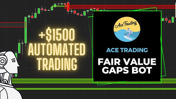 Trade Fair Value Gaps using this automated trading Bot. Trade Futures NQ 6A CL ES - ACE Trading