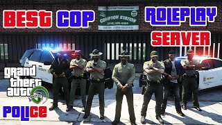 *FREE* BEST COP ROLEPLAY SERVER TO BE POLICE OFFICER- GTA5 POLICE ROLEPLAY| TOP RP SERVERS! RAGEMP