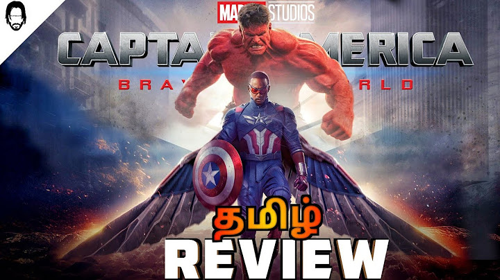 Captain America Brave New World Tamil Review (தமிழ்) | Playtamildub
