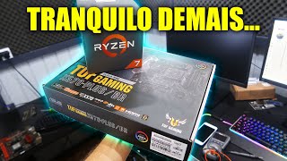 O QUANTO ESSA PLACA MÃE AGUENTA MEU RYZEN? ASUS TUF X570!