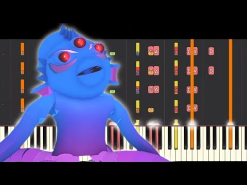 Piggy Themes on Piano (Fan Made Characters) 