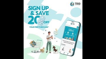Trio Pet Care | Sign up & Save | Online Pet Shop UAE