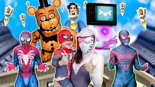 Spiderman, Teddy, dan Gadis Televisi Bekerja Sama - Spiderman Team IDN