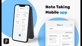 Note Taking Mobile Application | UI Design | DevUps