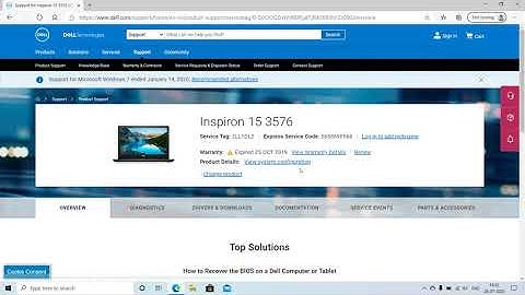 Check original system configuration of your dell laptop.
