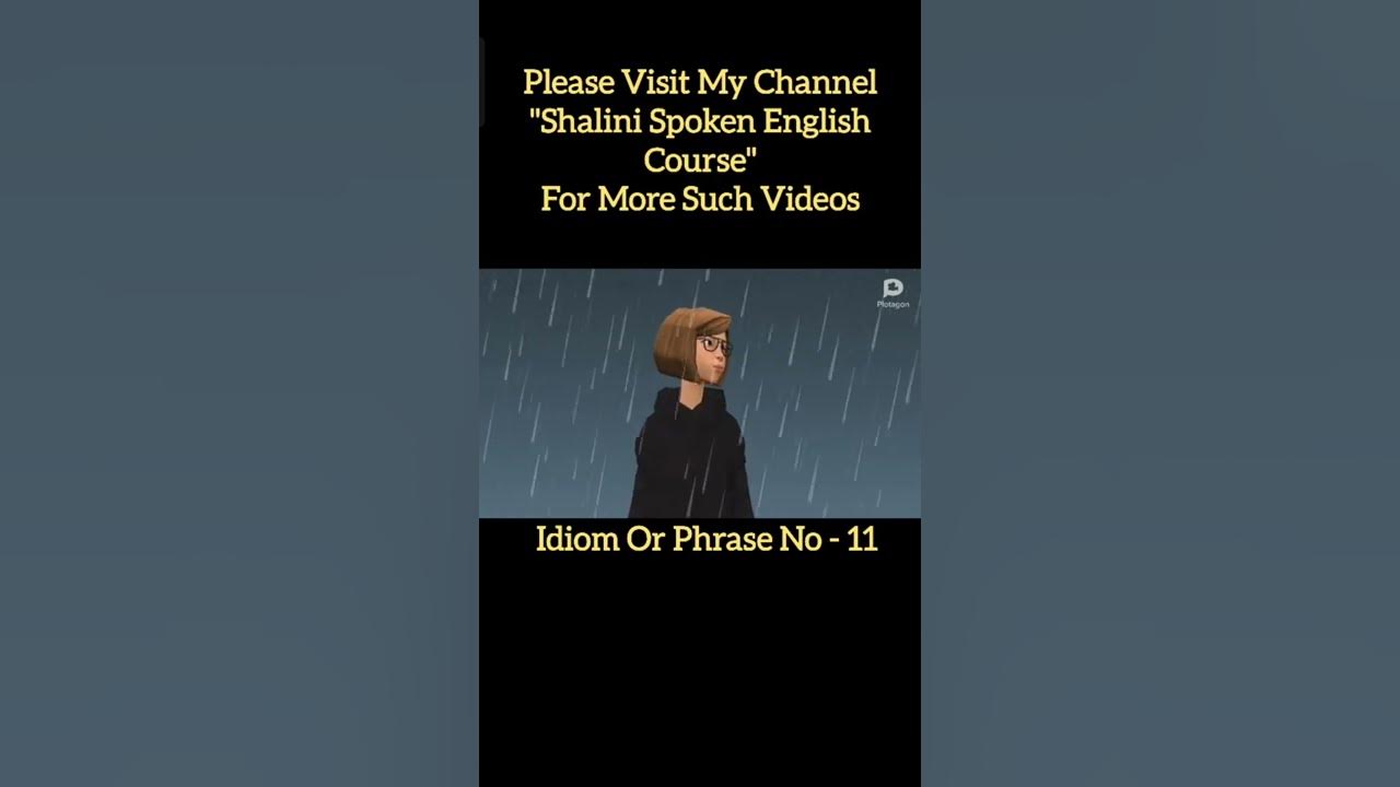 It's raining like cats and dogs..idiom and phrase No.11 with its Hindi