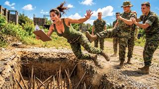 “Stay on the Ground, Weakling!” He Pushed Her — Then Discovered She Was a Navy SEAL