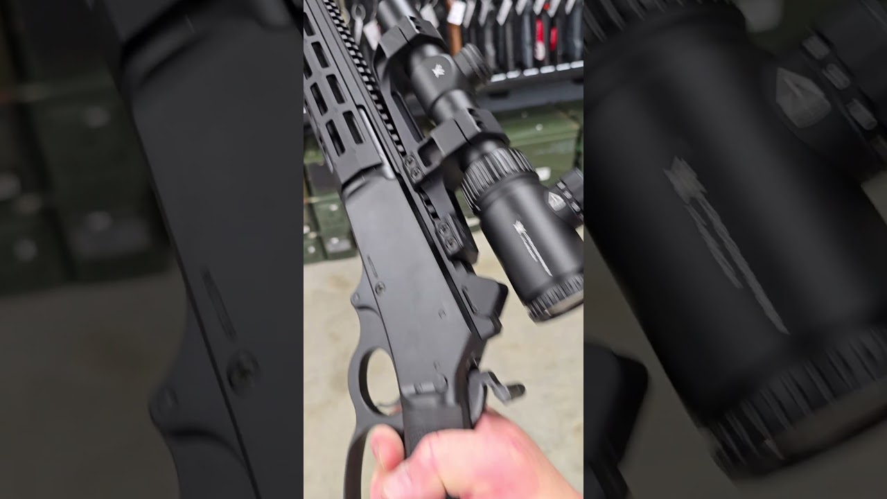 Marlin Dark 45-70 with Midwest Industries accessories. 