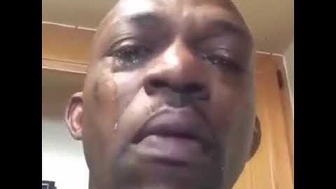 Black Man Crying Video Meme Template