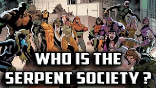 History and Origin of Marvel's SERPENT SOCIETY!