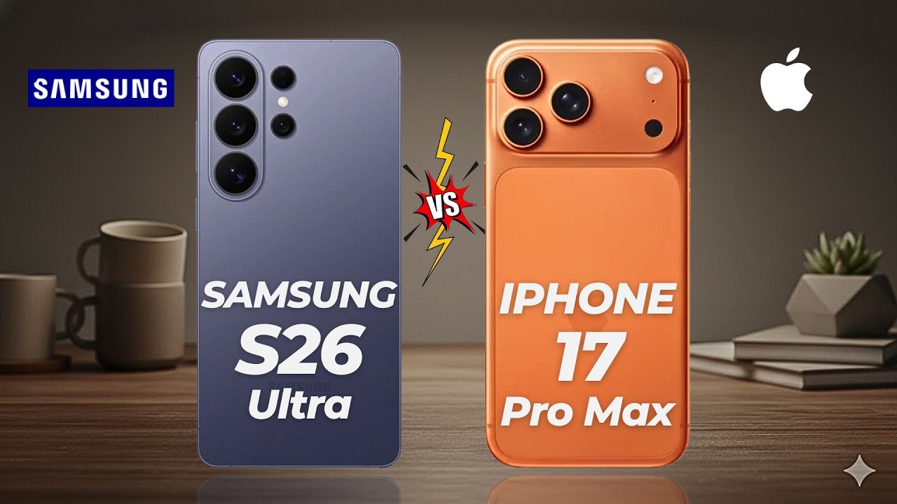Samsung S26 Ultra vs Iphone 17 Pro Max  Full comparison ⚡Which one is Best