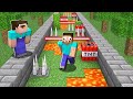 NOOB WAYS TO TRAP PRO In Minecraft Like Maizen Mikey And JJ  ( Cash and Nico )