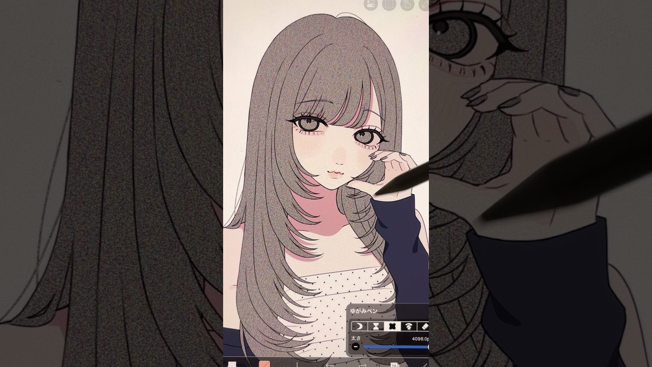 綺麗な色に変わるかな?何色に変わるか予想して見てね #イラスト #illustration #shorts #art #random