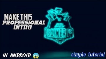 HOW TO MAKE PROFESSIONAL GAMING INTRO MALAYALAM TUTORIAL|EASY STEPS|GAINER FF|#freefireintro