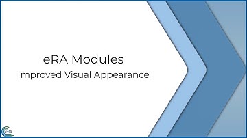 eRA: Improved Visual Appearance