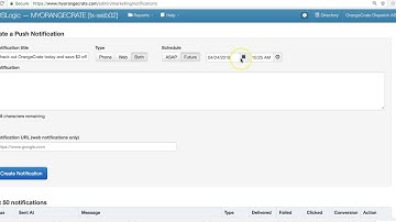 Push Notifications (Web and App)