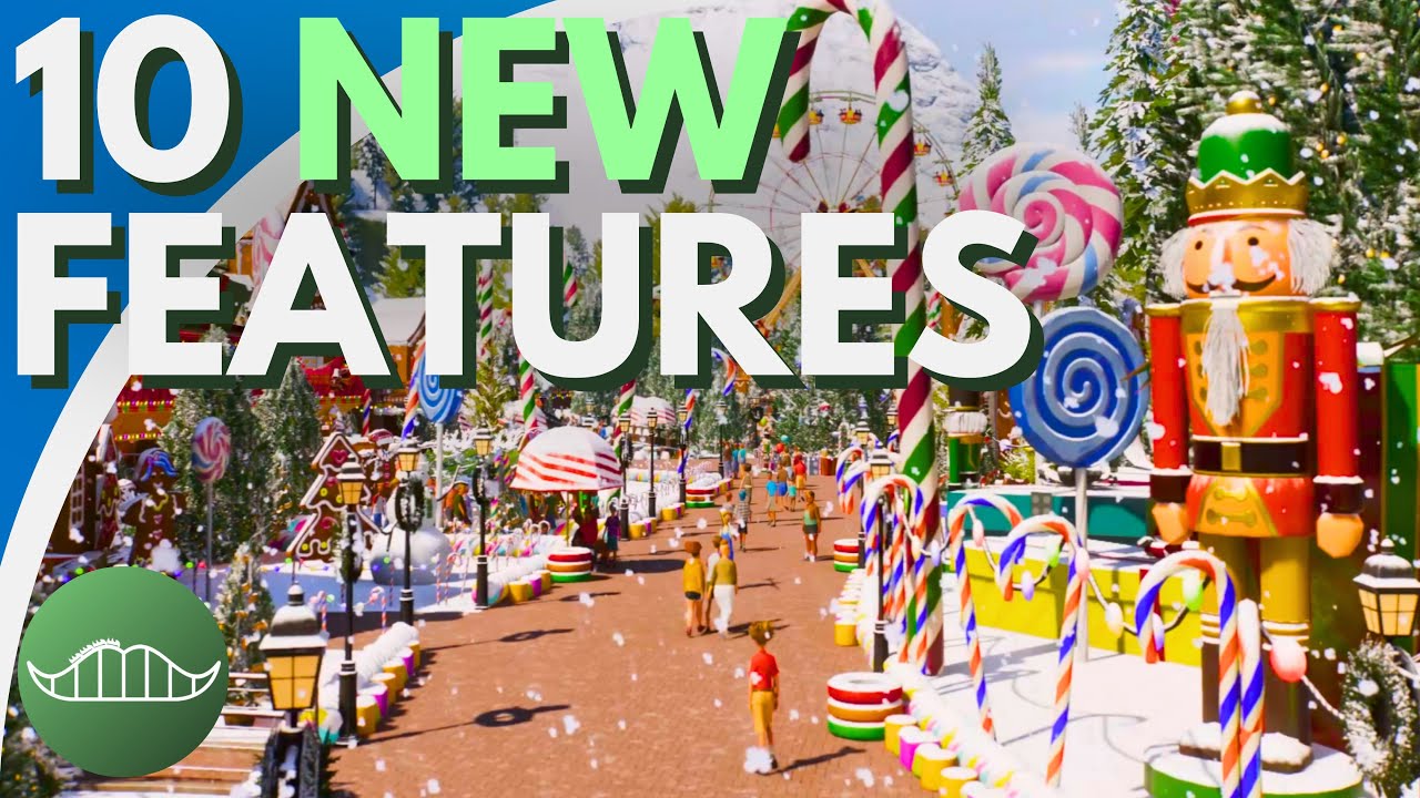 10 NEW FEATURES in Update 8 | Planet Coaster 2