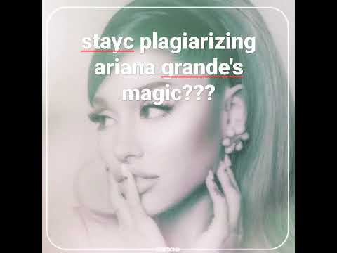 Stayc Plagiarizing Ariana Grande!! Stayc Youngluv Arianagrande Ariana Run2U Kpop Plagiarism