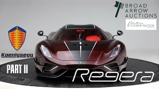 Часть 2 - 2019 Koenigsegg Regera - Broad Arrow Monterey Jet Center Auction, 18.08.2022 (ENG SUB)