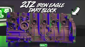 The New Dart Iron Eagle 2JZ Block Is Here | Real Street Performance