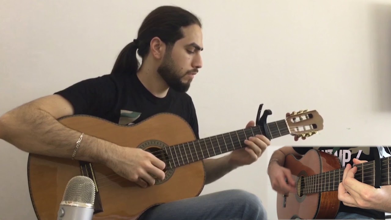 بنزين غرفة المعيشة ثانيا موسيقى قصاد عيني على الجيتار