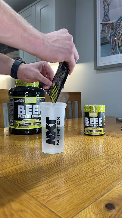 NXT BEEF Isolate Pineapple Cooler 🍍