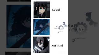 Obanai not bad but I like giyu #anime