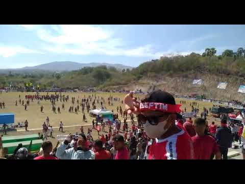 Terjadi Keributan Di  Eltari Memorial Cup 2022 Suporter Perseftim Flotim vs Pemain Perse Ende