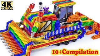 10+ DIY House And Vehicle Compilation | DIY Make Miniature House And Vehicle from Magnetic Balls