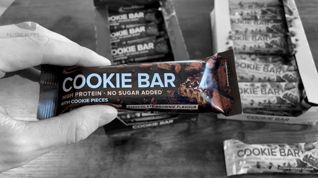 IronMaxx Cookie Bar Protein Riegel YouTube