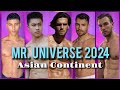 Mr universe 2024  asian continent