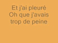 Christophe aline paroles