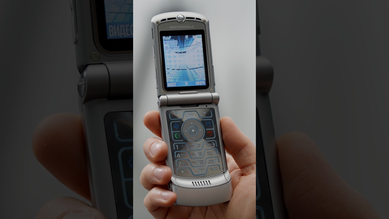 Взлет и падение Motorola RAZR V3