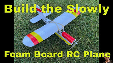Bouw het Slowly Foam Board RC-vliegtuig