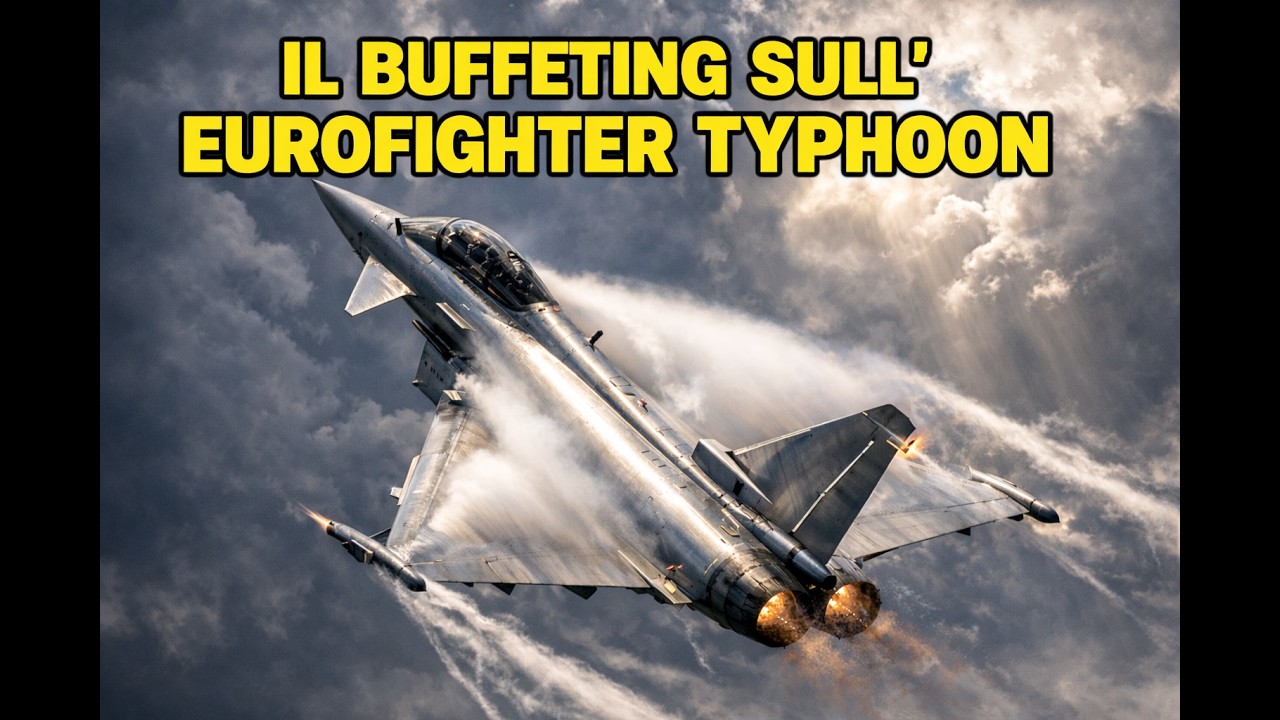 Buffeting sull’Eurofighter Typhoon: origine aerodinamica e risposta strutturale
