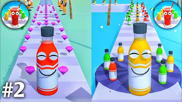 🍺 Juice run game, #2 || All levels gameplay Walkthrough, Androis,ios #24-25