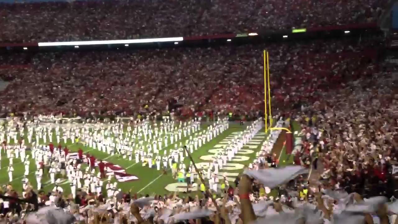 Carolina Gamecock Entrance YouTube