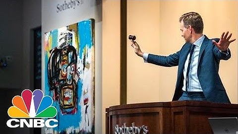 Basquiat Painting Sells For $110.5 M Signaling Uptick For Art Market | Squawk Box | CNBC
