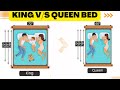 King vs queen size bed differences that you need to know civildimensions interiordesign