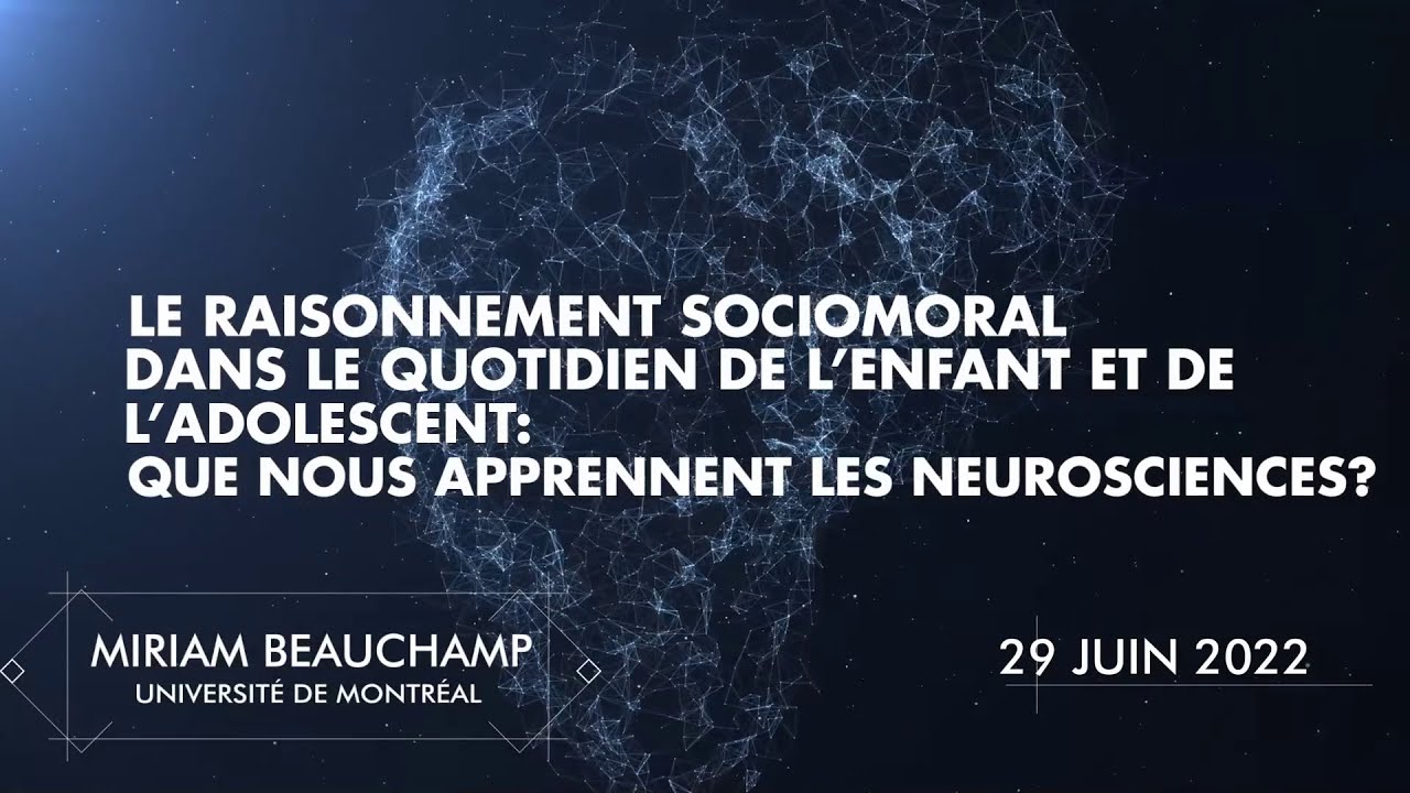 Le raisonnement sociomoral dans le quotidien de l'enfant et de l'adolescent