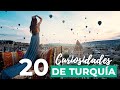 20 Curiosidades de Turquía 🇹🇷 | El país entre Asia y Europa