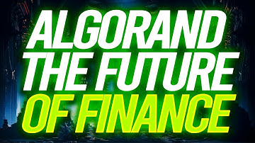 ALGORAND ALGO *THE FUTURE OF FINANCE*💥WHY ALGO WILL BE HUGE🚀🚀